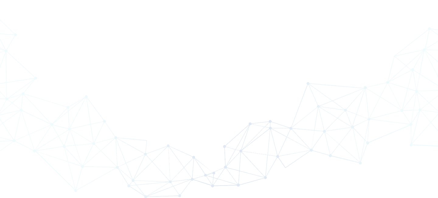 A green background with blue lines and dots.