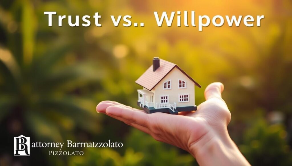 trust vs will for Florida property